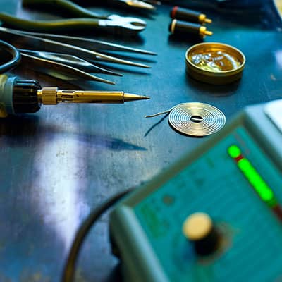 A soldering background