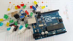 An Arduino Uno kit