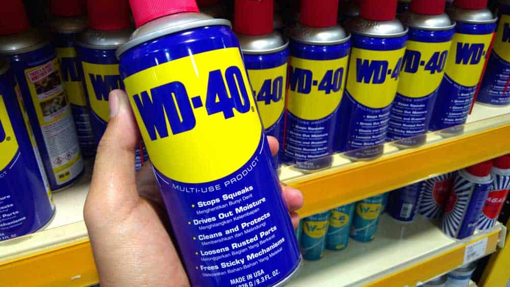 Image of WD-40 cleaning solution